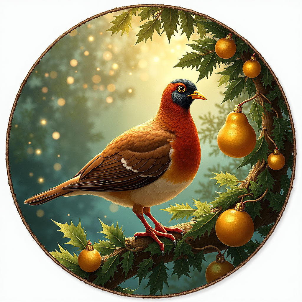12 Days of Christmas Ornaments | SVG PNG JPG Designs (Digital Download)