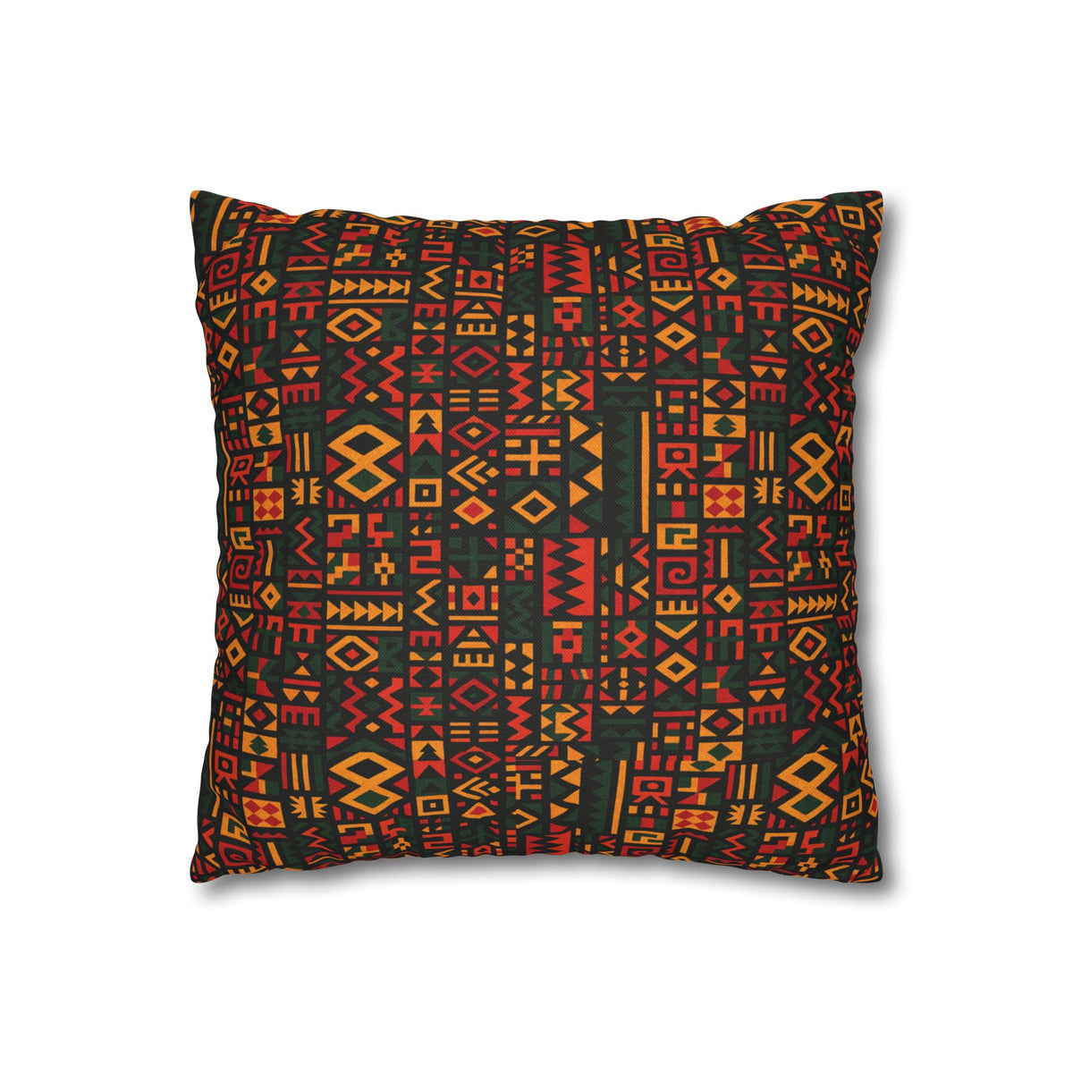 Tribal Geometric Pattern Pillowcase | Spun Polyester Square Pillowcase
