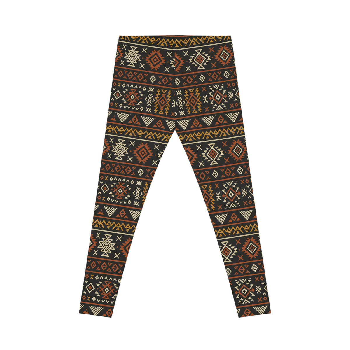Southwestern Aztec Pattern Leggings | Tribal Geometric Leggings