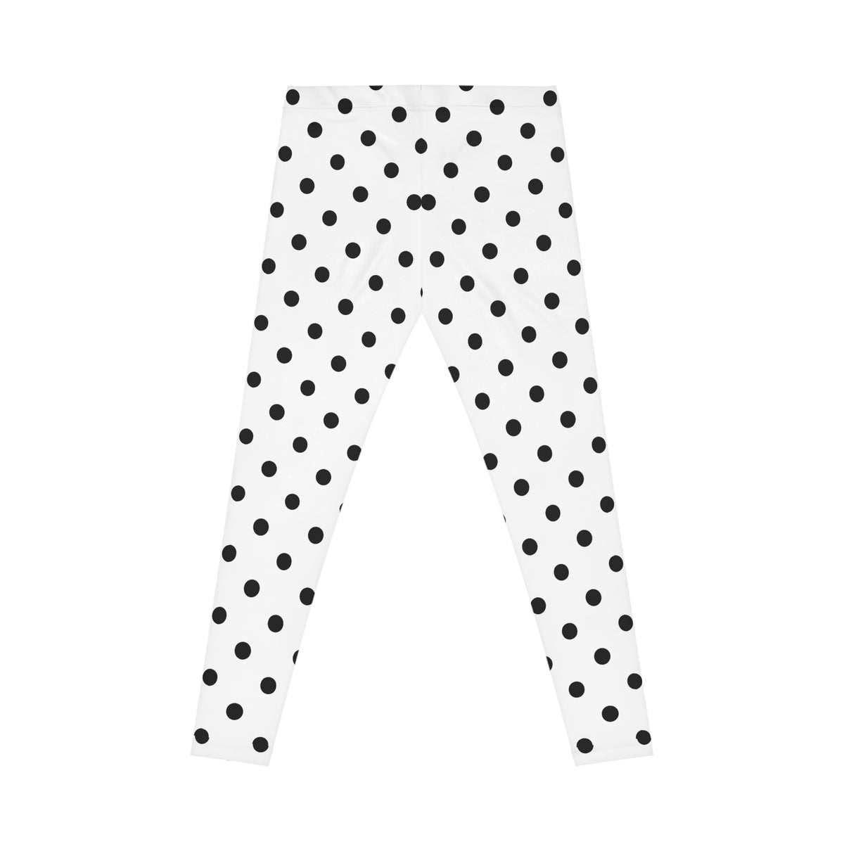 Black Polka Dot Leggings | All-Over Print
