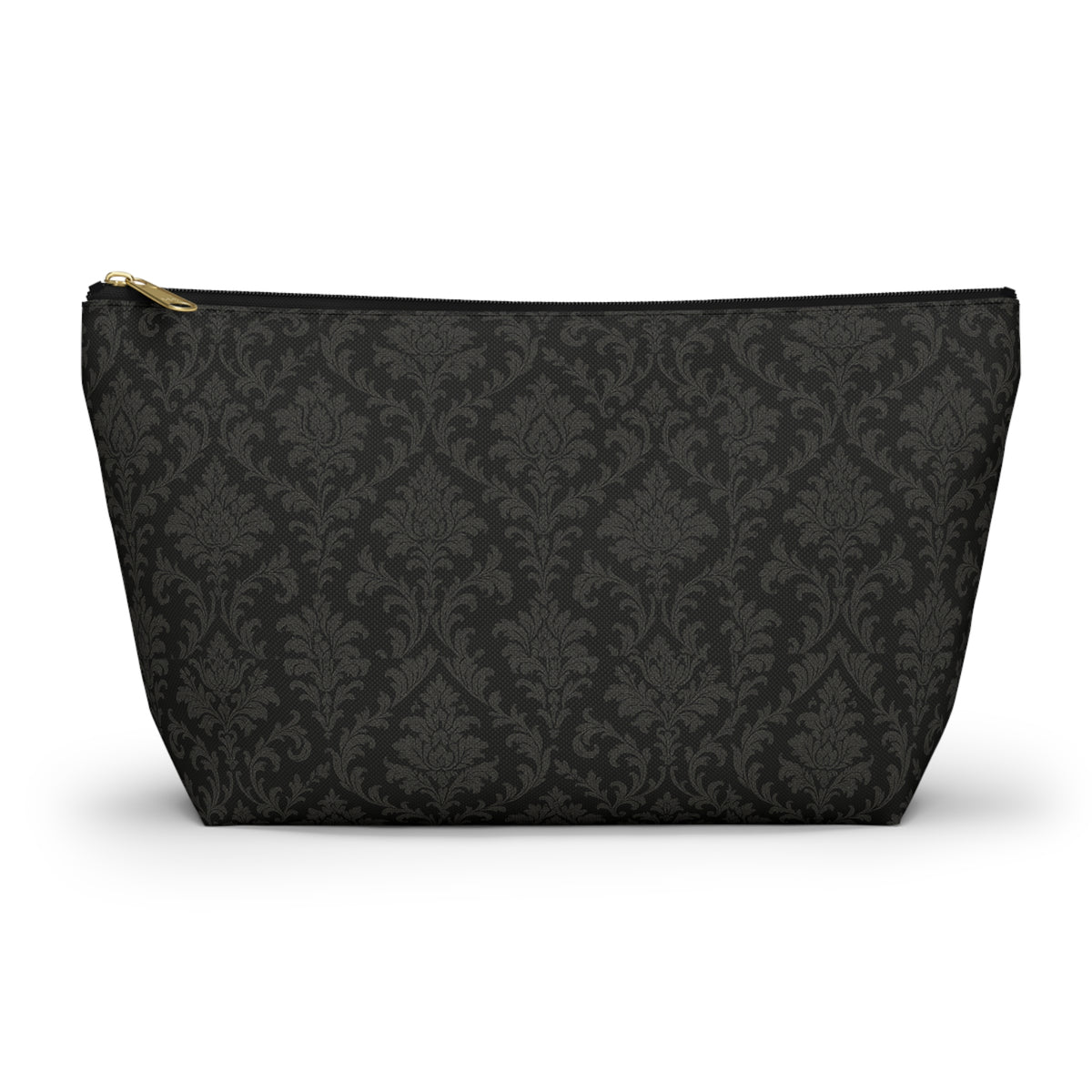 Black Damask Accessory Pouch