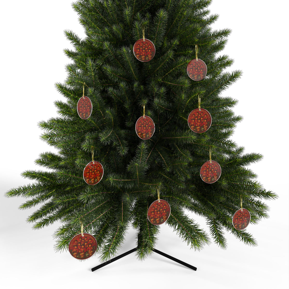 Twelve Drummers Drumming Ornament | Acrylic Christmas Tree Decoration  12 Days of Christmas Ornament | Holiday Keepsake Gift & Festive Décor