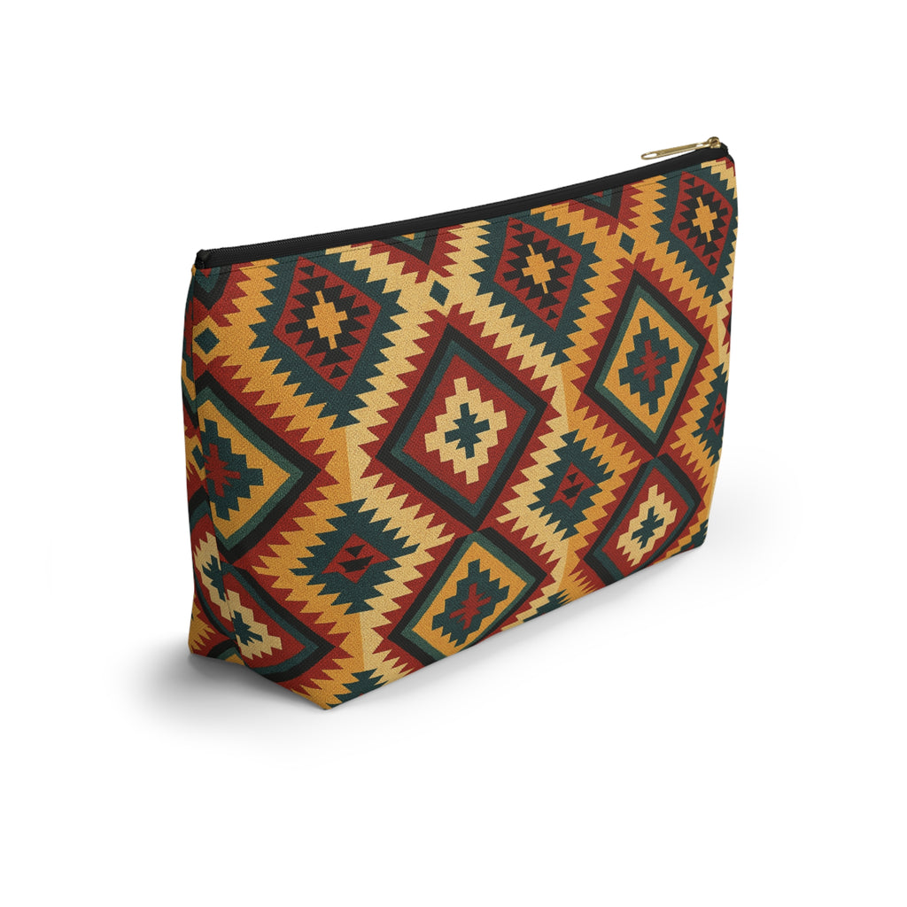 Southwestern Diamond Pattern Accessory Pouch