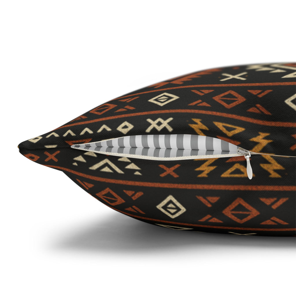 Southwestern Geometric Pattern Pillowcase | Aztec Stripe Boho Home Decor