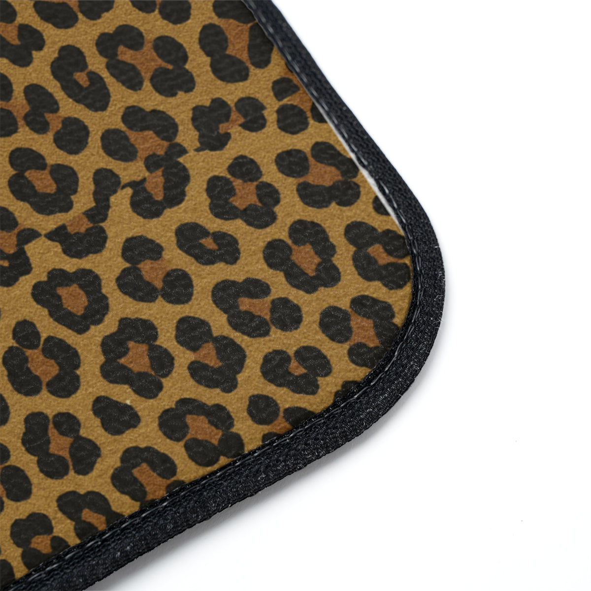 Leopard Print Car Floor Mats - Trendy Automotive Accessories, Stylish Vehicle Decor, Animal Print Auto Interior, Gift for Car Owners, Custom