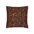Tribal Geometric Pattern Pillowcase | Spun Polyester Square Pillowcase