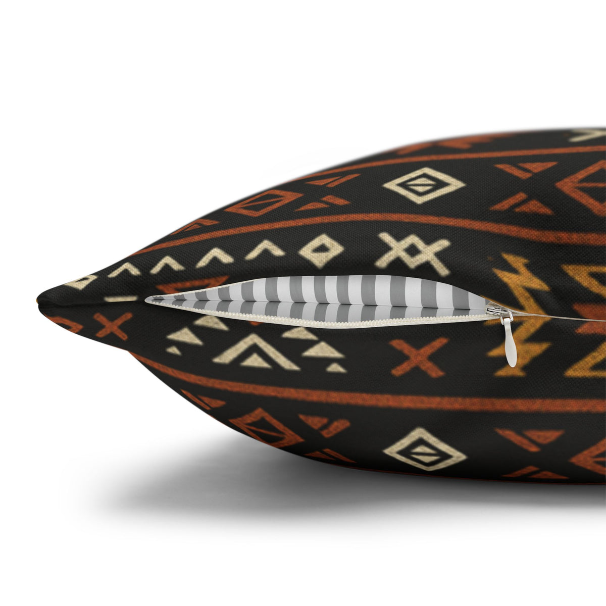 Southwestern Geometric Pattern Pillowcase | Aztec Stripe Boho Home Decor