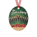 Festive Metal Ornaments - Unique Holiday Decor, Christmas Tree Decorations, Gifts, Personalized Keepsakes, Ten Lords a-Leaping