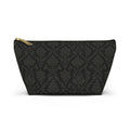Black Damask Accessory Pouch