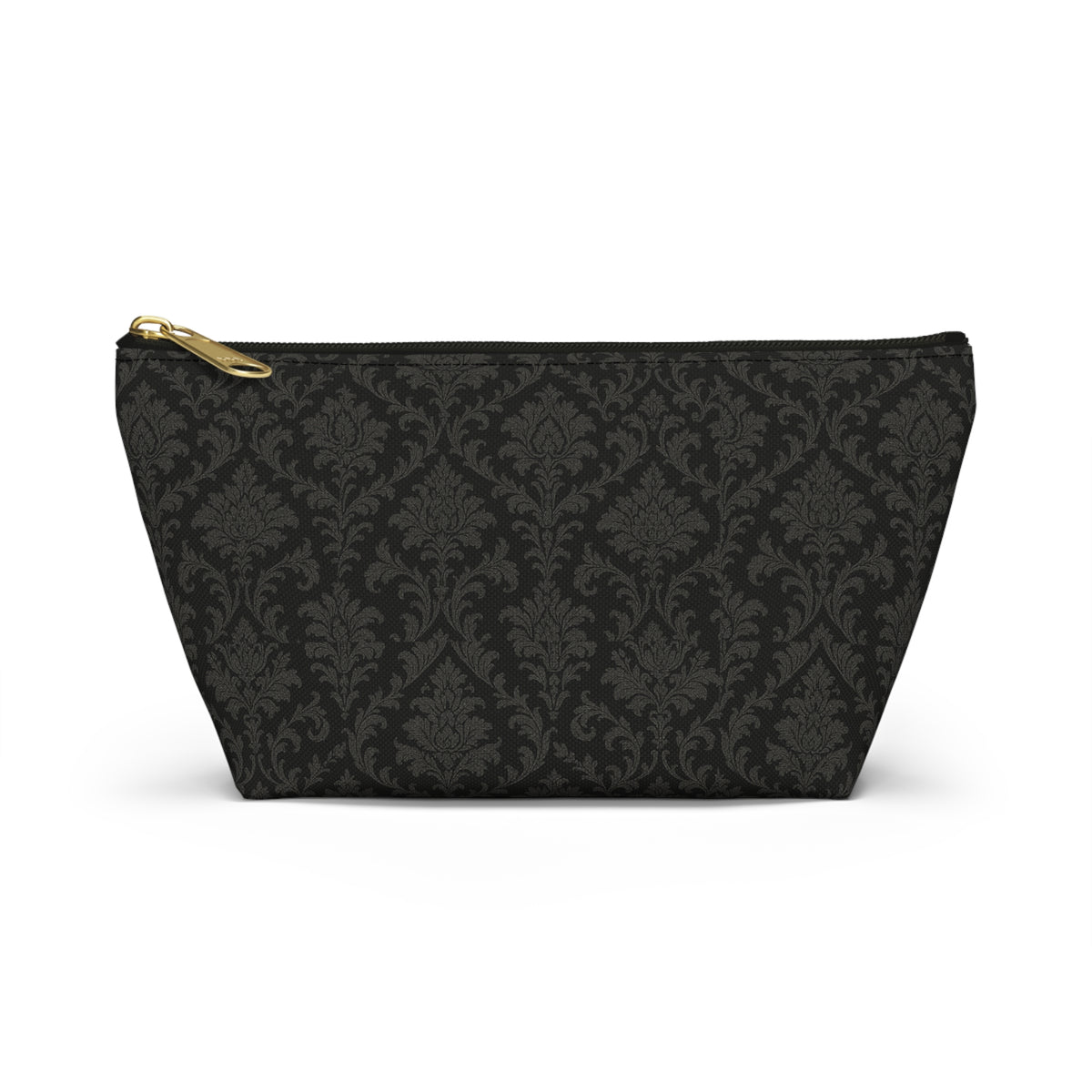 Black Damask Accessory Pouch