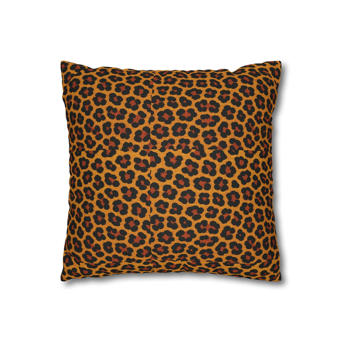 Leopard Print Pillowcase | Square Polyester Throw Pillowcase