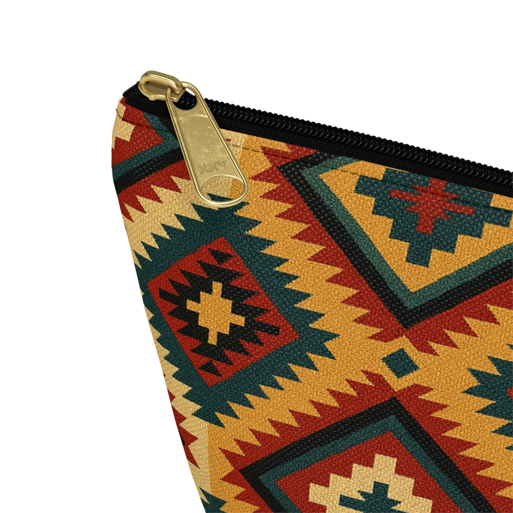 Southwestern Diamond Pattern Accessory Pouch