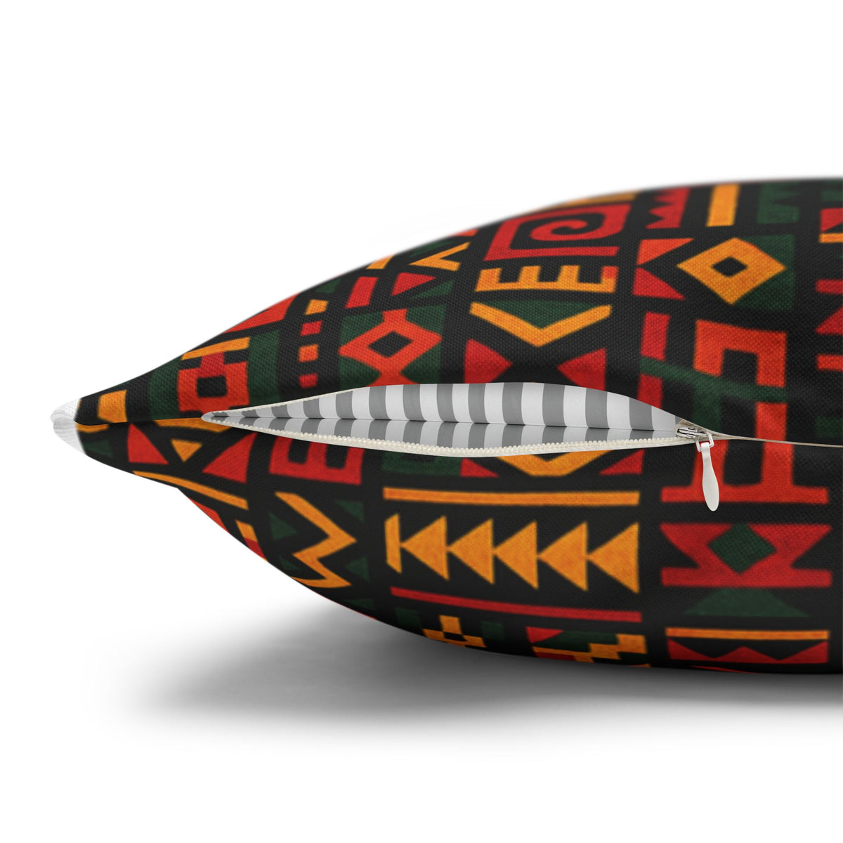 Tribal Geometric Pattern Pillowcase | Spun Polyester Square Pillowcase