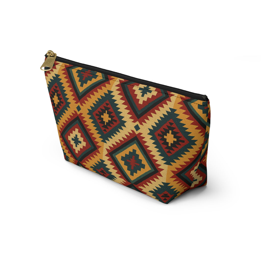 Southwestern Diamond Pattern Accessory Pouch