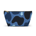 Patina Blue Topographic Accessory Pouch