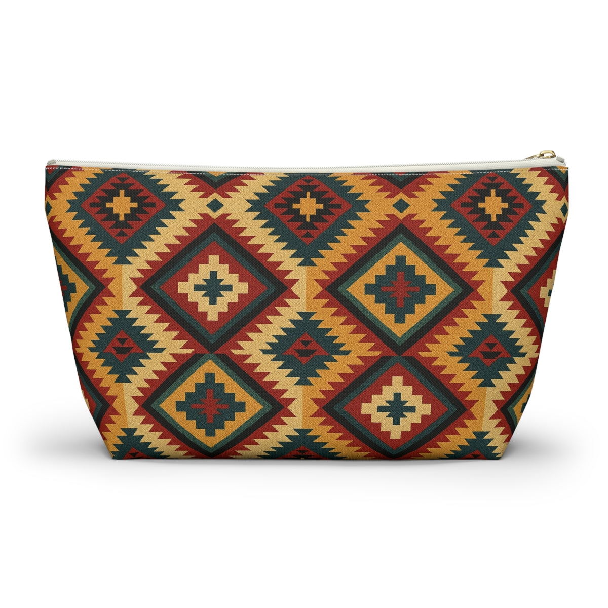 Southwestern Diamond Pattern Accessory Pouch