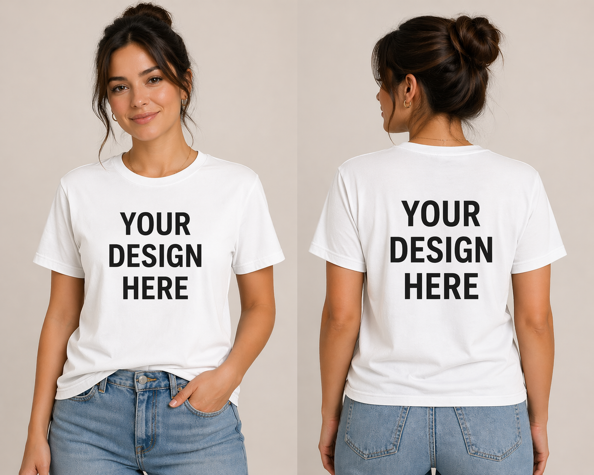Custom T_Shirt Printing _ Personalized Shirt Design _ Upload Your Design or Request Custom Artwork _ Custom Graphic Tee