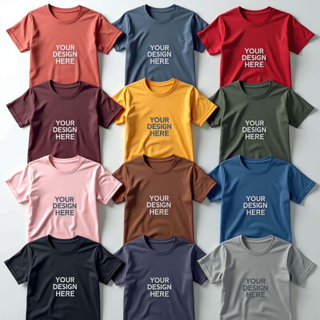 Custom T_Shirt Printing _ Personalized Shirt Design _ Upload Your Design or Request Custom Artwork _ Custom Graphic Tee