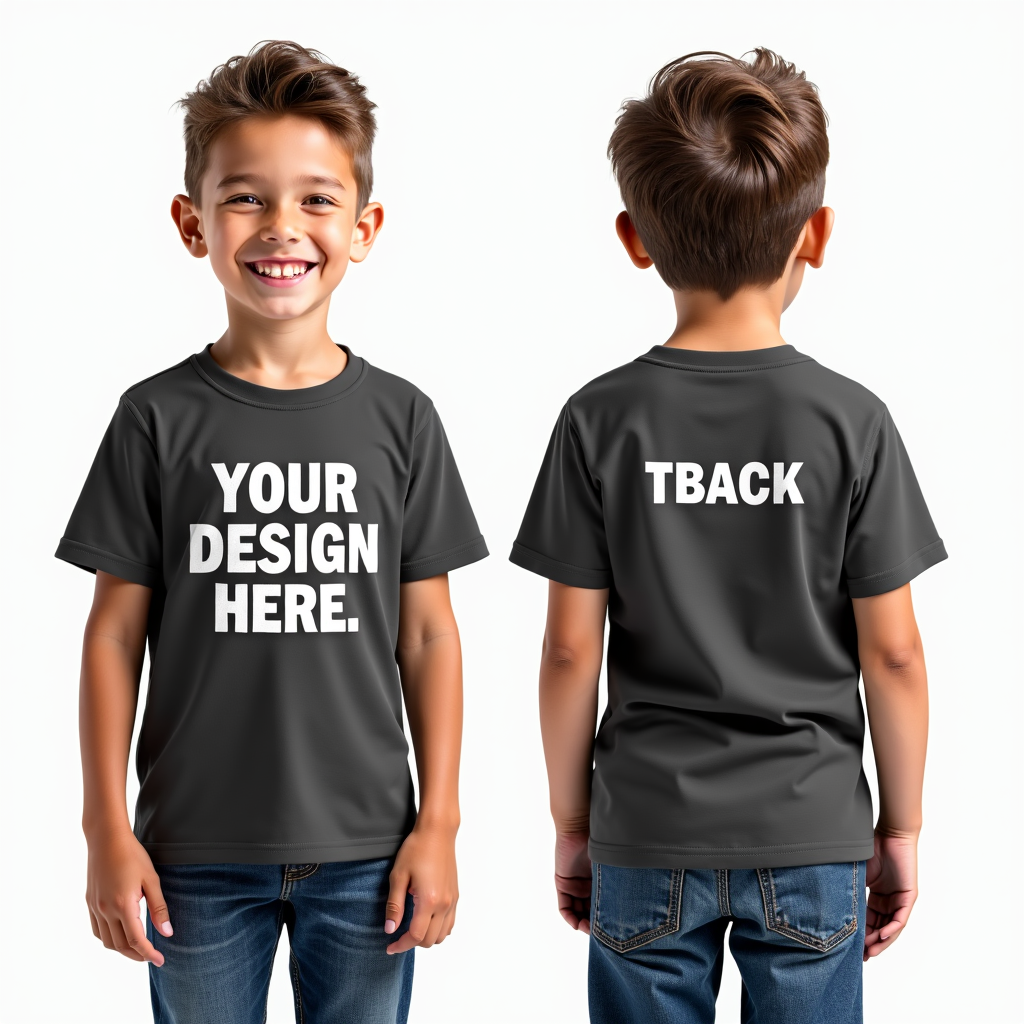 Custom Kids T-Shirt Personalized Name Shirt Custom Child Shirt Birthday Shirt for Kids Custom Graphic Tee Toddler Youth Shirt Gift Idea