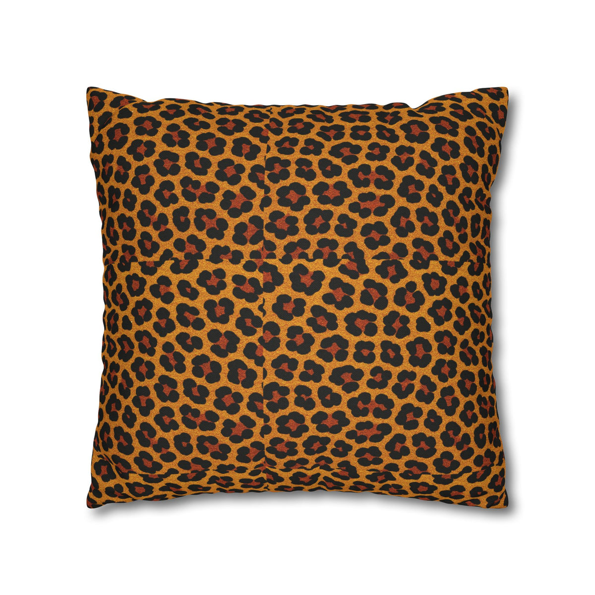 Leopard Print Pillowcase | Square Polyester Throw Pillowcase