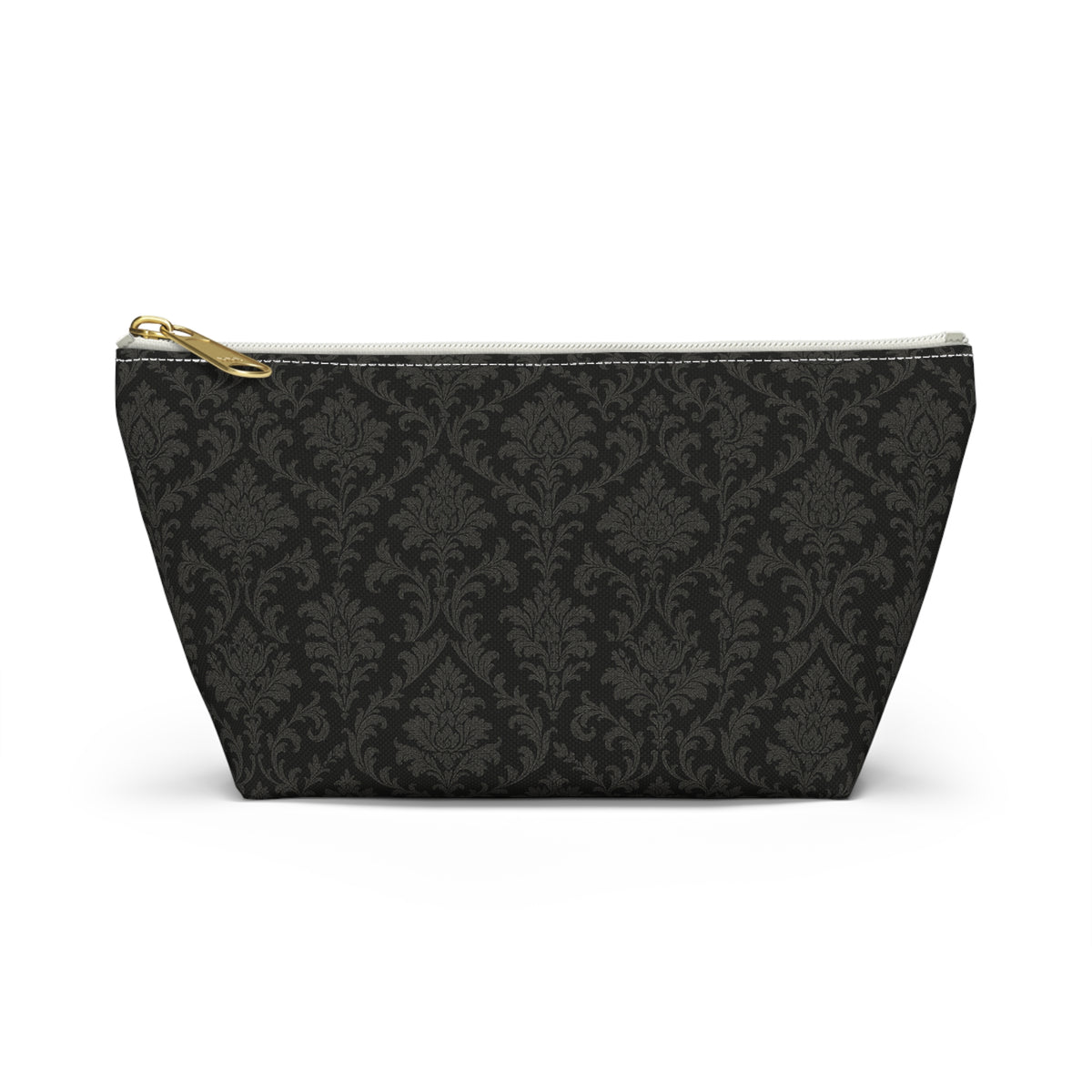 Black Damask Accessory Pouch