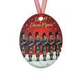 Metal Ornaments - Day 11 Eleven Pipers Pipipin Ornament, Christmas Tree Decoration, Holiday Gift, Festive Decor, Unique Holiday Keepsake