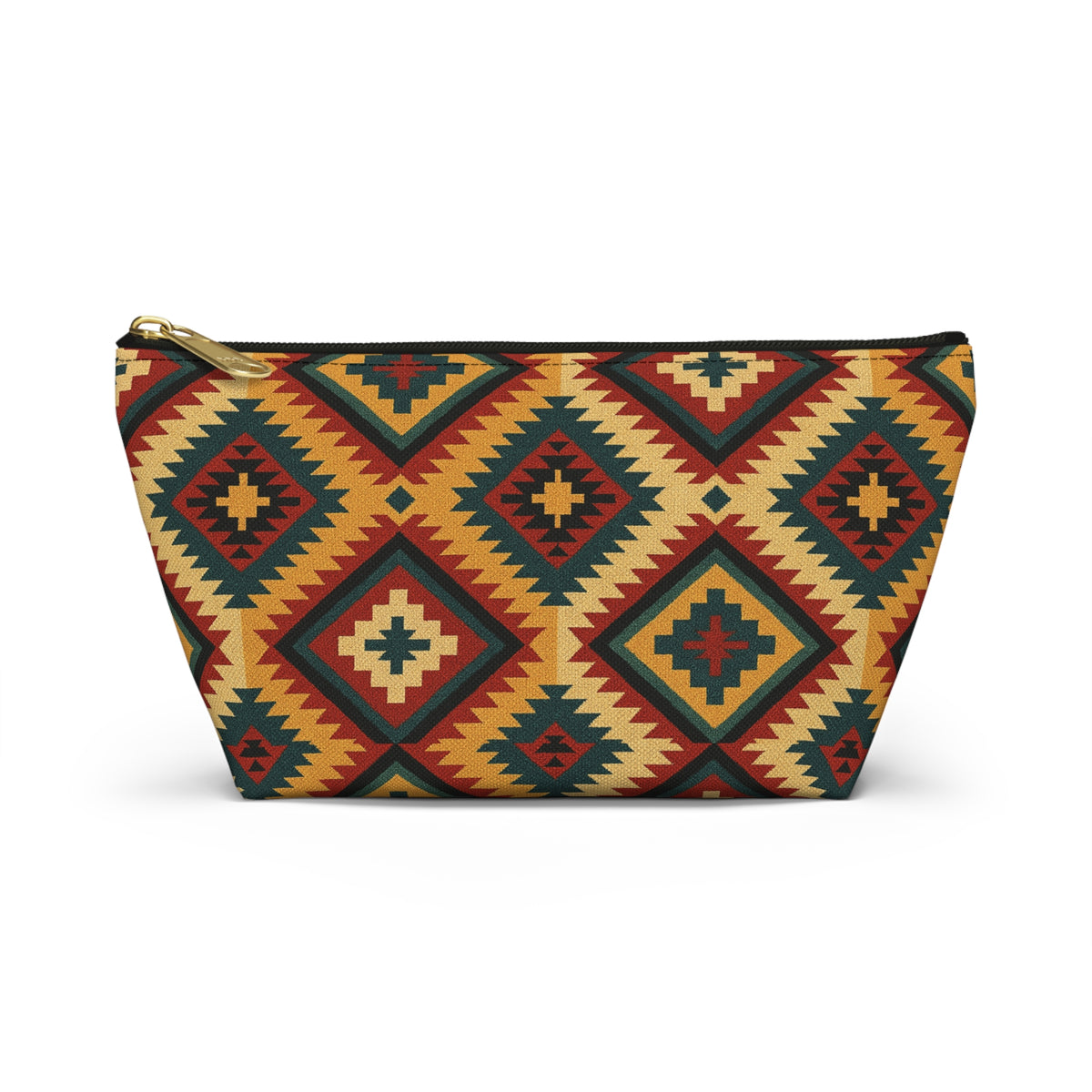Southwestern Diamond Pattern Accessory Pouch
