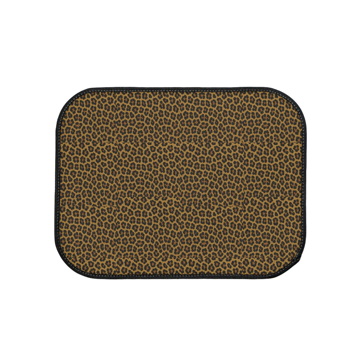 Leopard Print Car Floor Mats - Trendy Automotive Accessories, Stylish Vehicle Decor, Animal Print Auto Interior, Gift for Car Owners, Custom