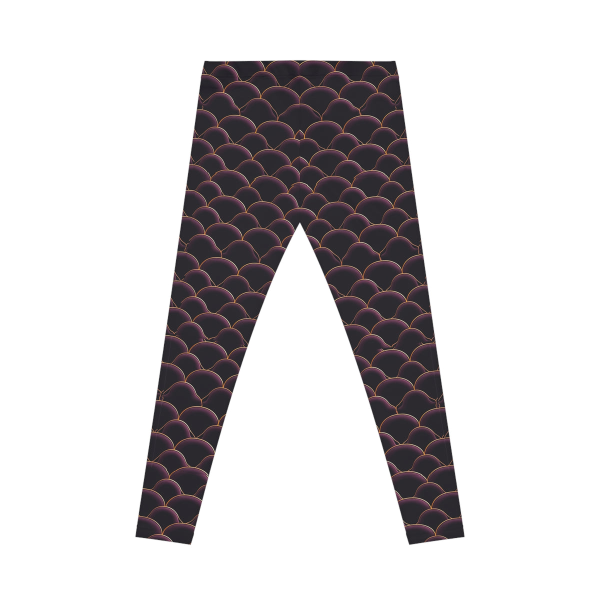 Scales Wave Pattern Leggings Women's Casual Leggings (AOP)