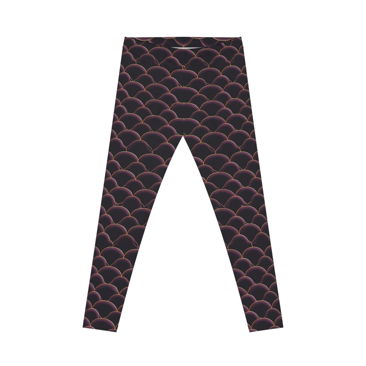 Scales Wave Pattern Leggings Women's Casual Leggings (AOP)