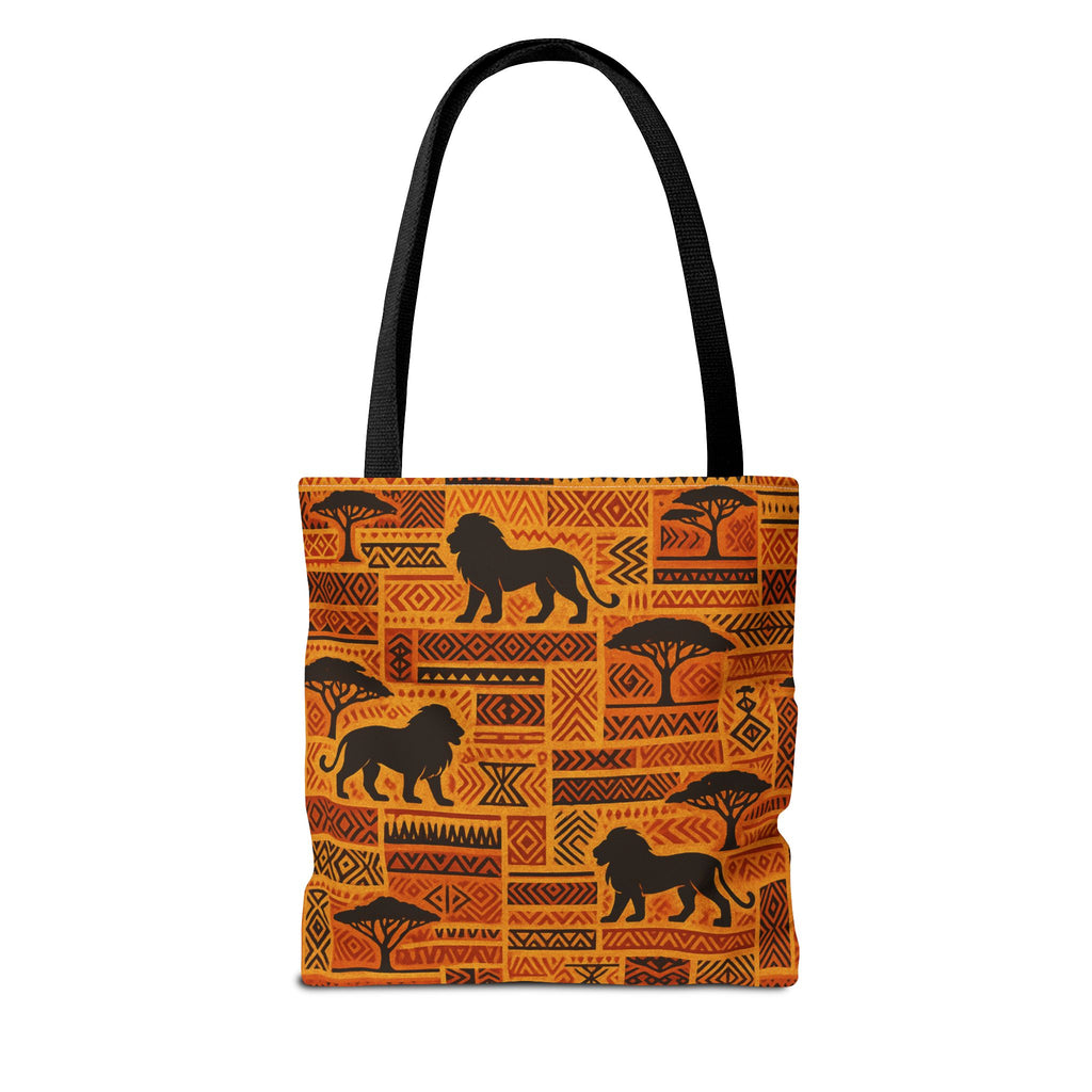 African Safari Lion Pattern Tote