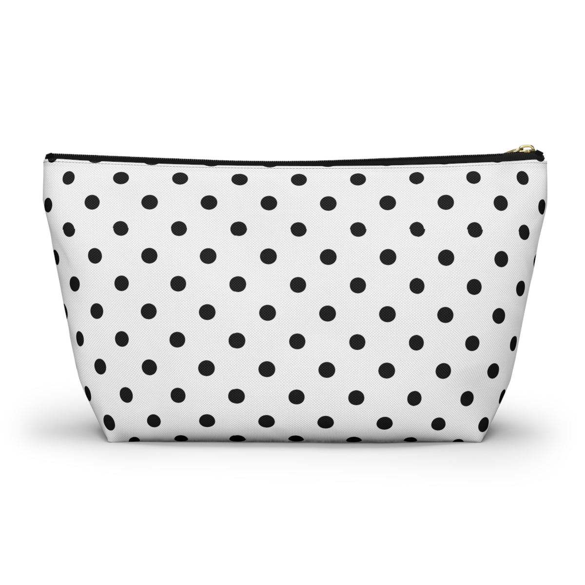 Black Polka Dot Accessory Pouch