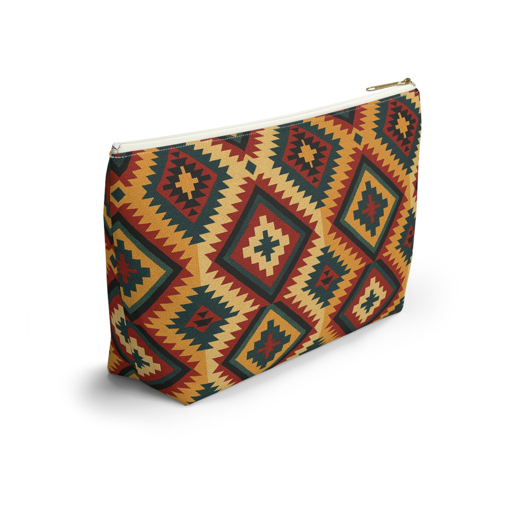 Southwestern Diamond Pattern Accessory Pouch