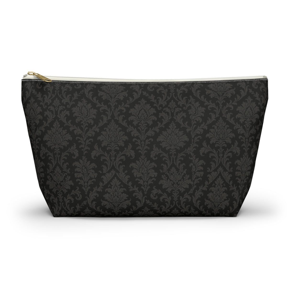 Black Damask Accessory Pouch