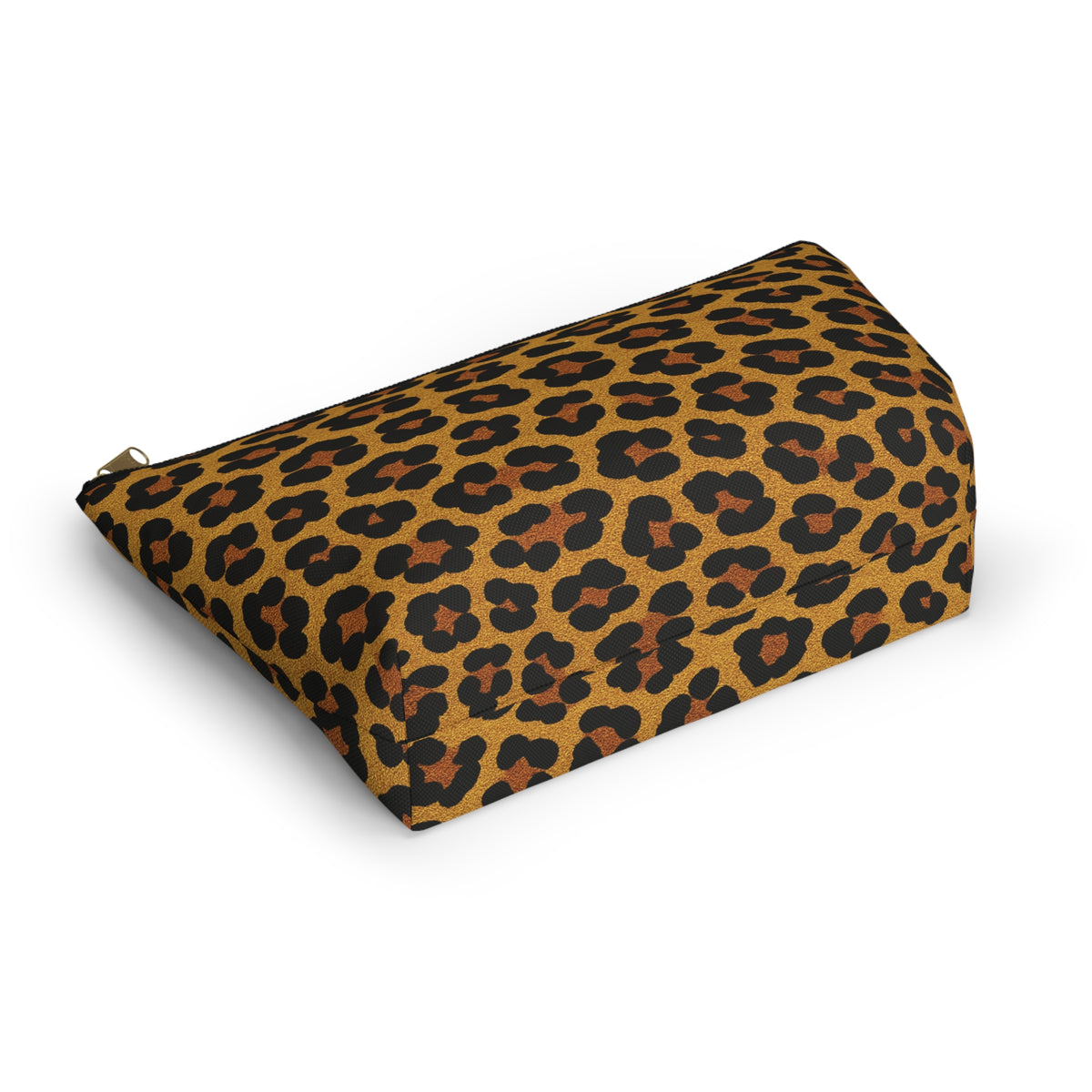 Leopard Print Accessory Pouch | T-Bottom Cosmetic Bag