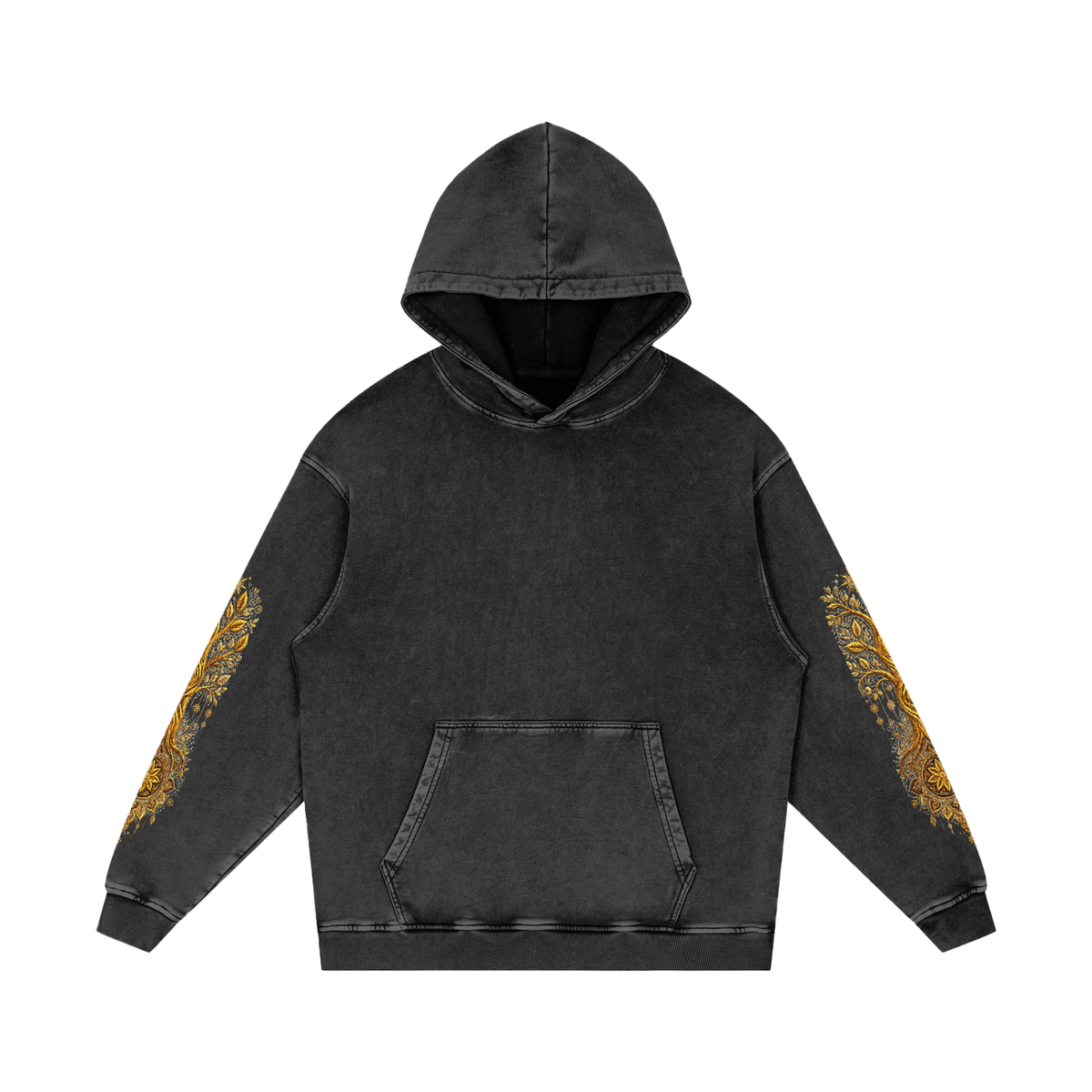 Don’t Judge a Book by Its Cover Snow Washed Loose Cotton Hoodie