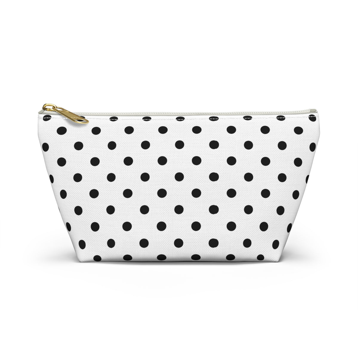Black Polka Dot Accessory Pouch