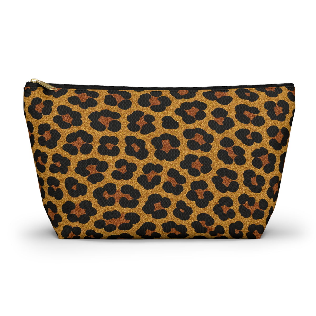Leopard Print Accessory Pouch | T-Bottom Cosmetic Bag