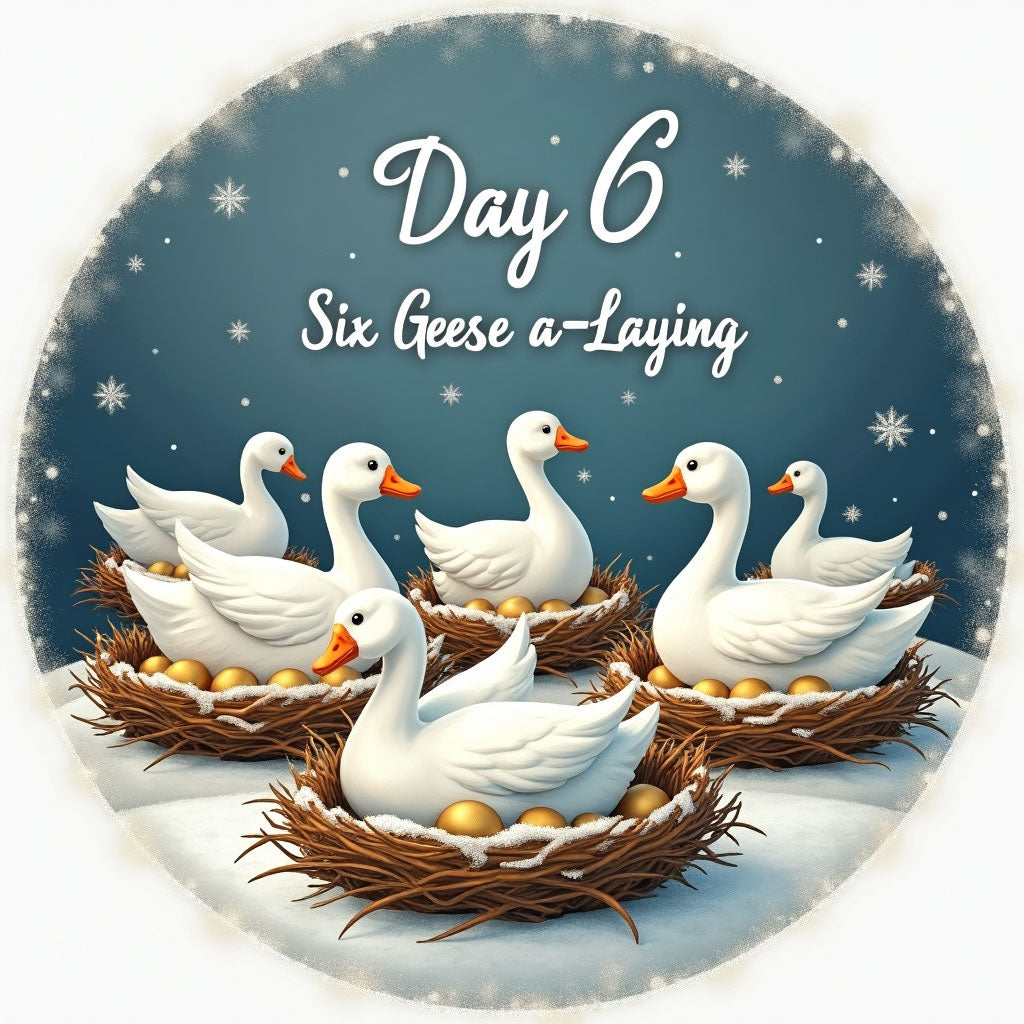 12 Days of Christmas Ornaments | SVG PNG JPG Designs (Digital Download)