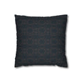 Dark Geometric Mosaic Pillowcase | Spun Polyester Square Pillowcase