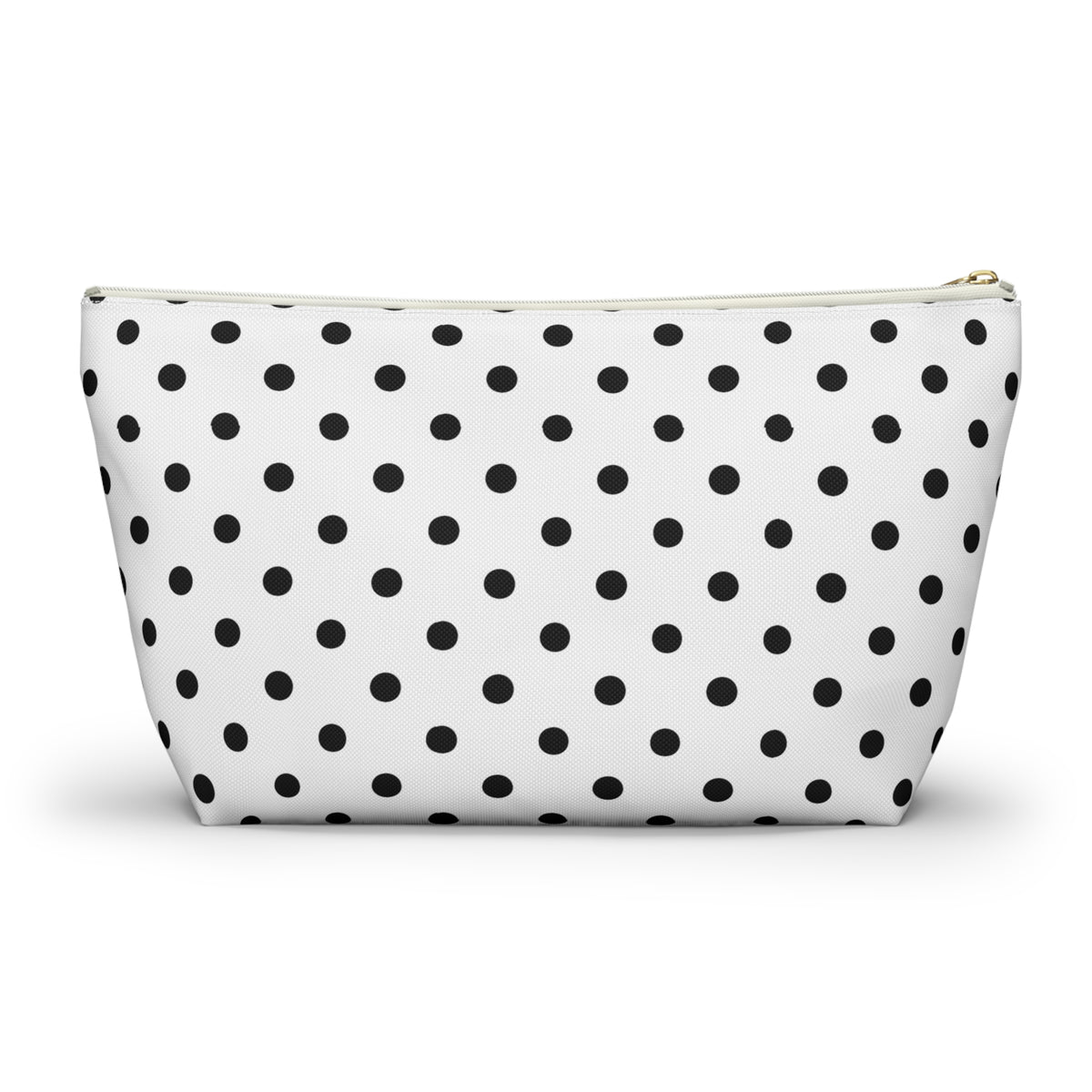 Black Polka Dot Accessory Pouch
