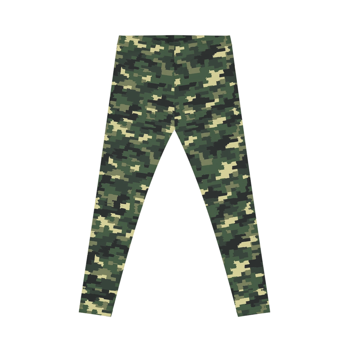 Army Pattern Leggings | Women's Casual Leggings, All-Over-Print, Military Style Pants, Camouflage Leggings, Army Print Fashion Tights