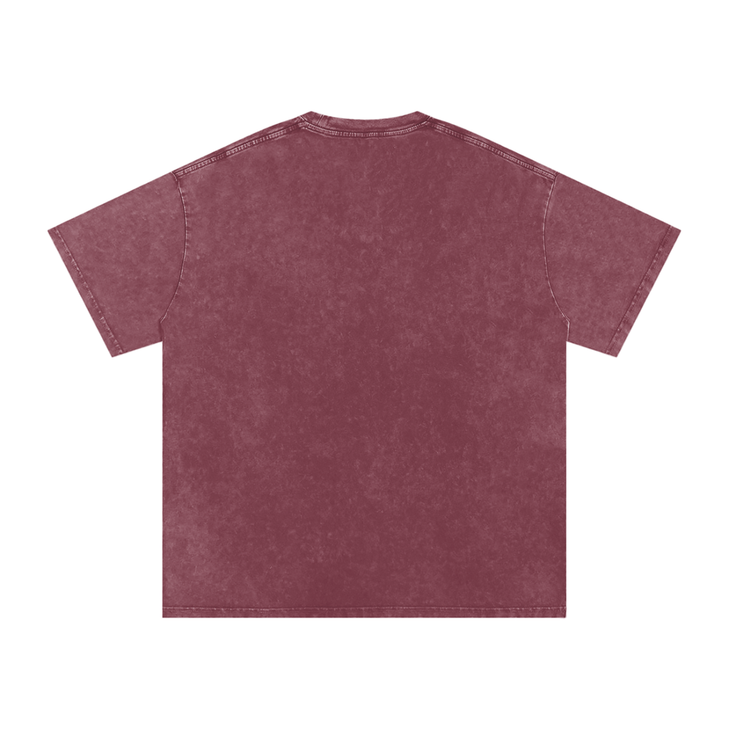 Unified Celestial Tree Snow Washed Oversized Cotton T-Shirt