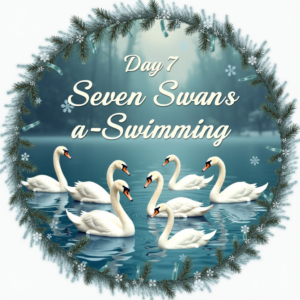 12 Days of Christmas Ornaments | SVG PNG JPG Designs (Digital Download)