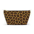 Leopard Print Accessory Pouch | T-Bottom Cosmetic Bag