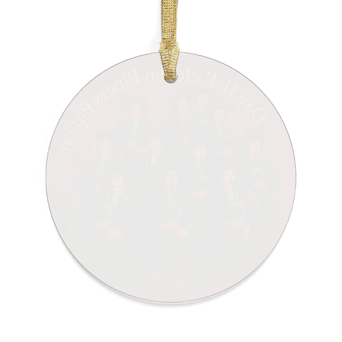 Eleven Pipers Piping Ornament | Acrylic Christmas Tree Decoration | 12 Days of Christmas Ornament