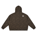 Leopard Full Zip Hoodie