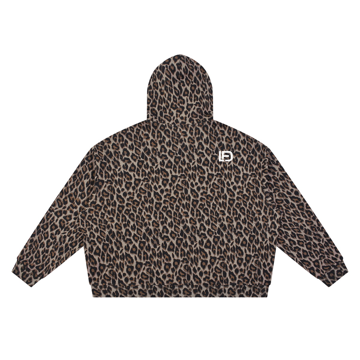 Leopard Full Zip Hoodie
