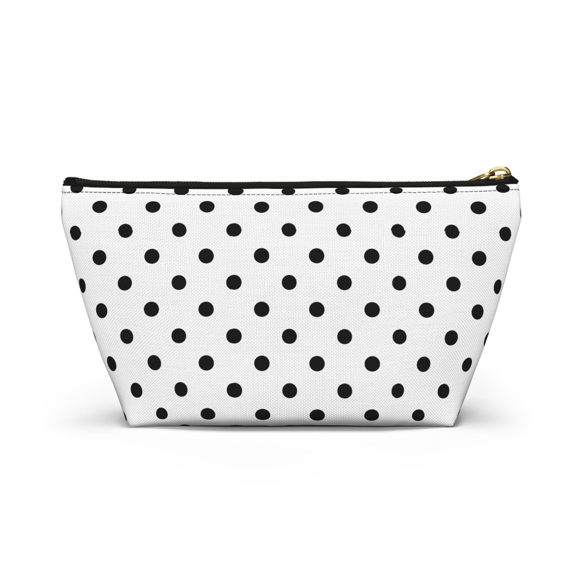 Black Polka Dot Accessory Pouch
