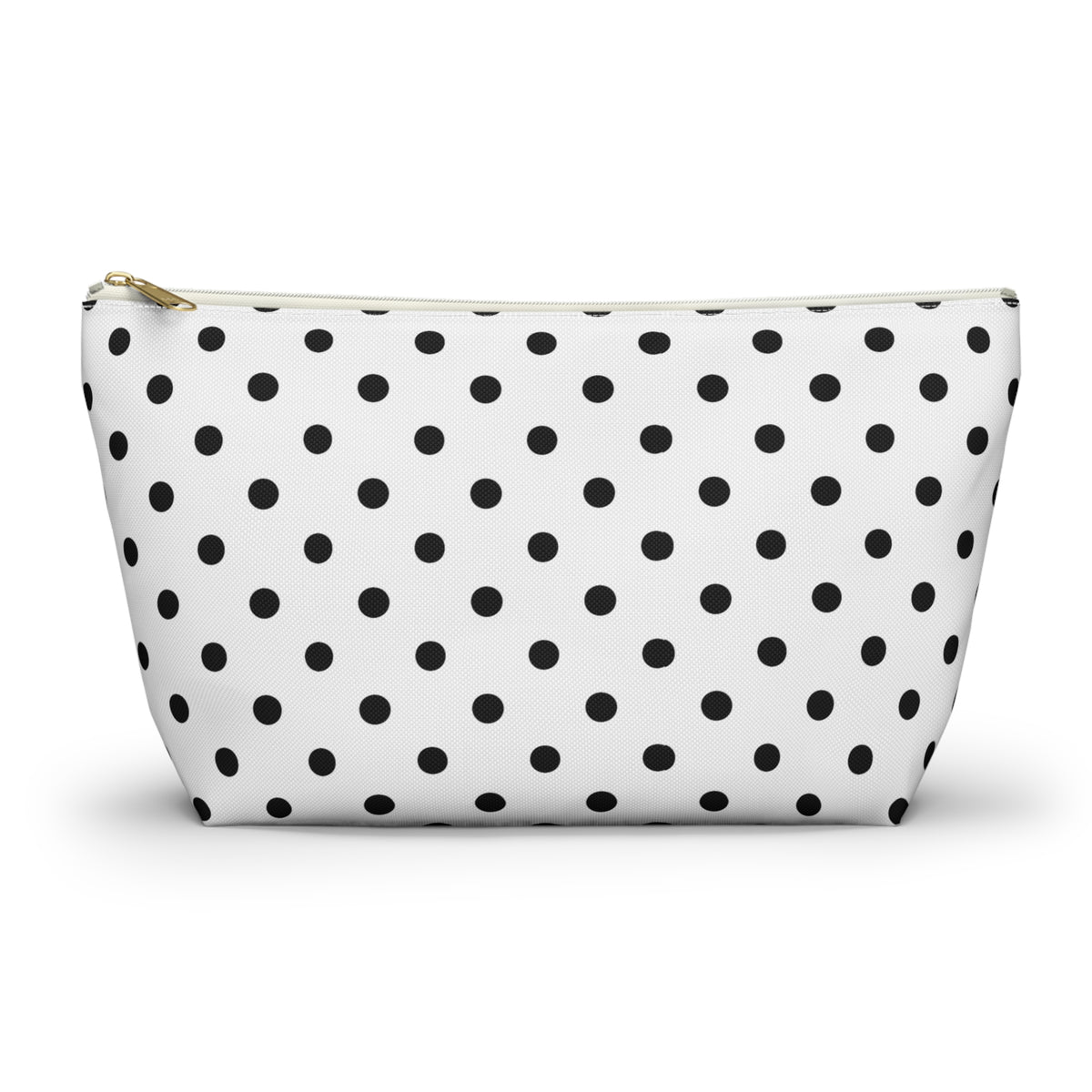 Black Polka Dot Accessory Pouch